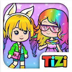 Взлом Tizi Town: Doll Dress Up Games  [МОД Много монет] - полная версия apk на Андроид