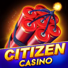 Скачать взломанную Citizen Casino - Slot Machines (Ситизен Казино)  [МОД Бесконечные монеты] - последняя версия apk на Андроид