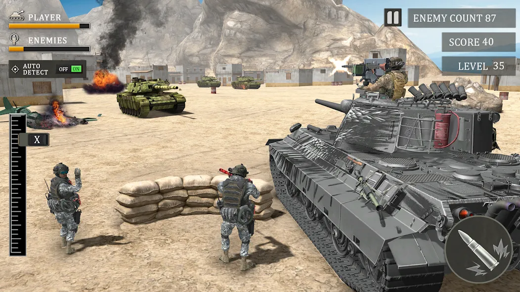 Tank Fury: Battle of Steels  [МОД Menu] Screenshot 1