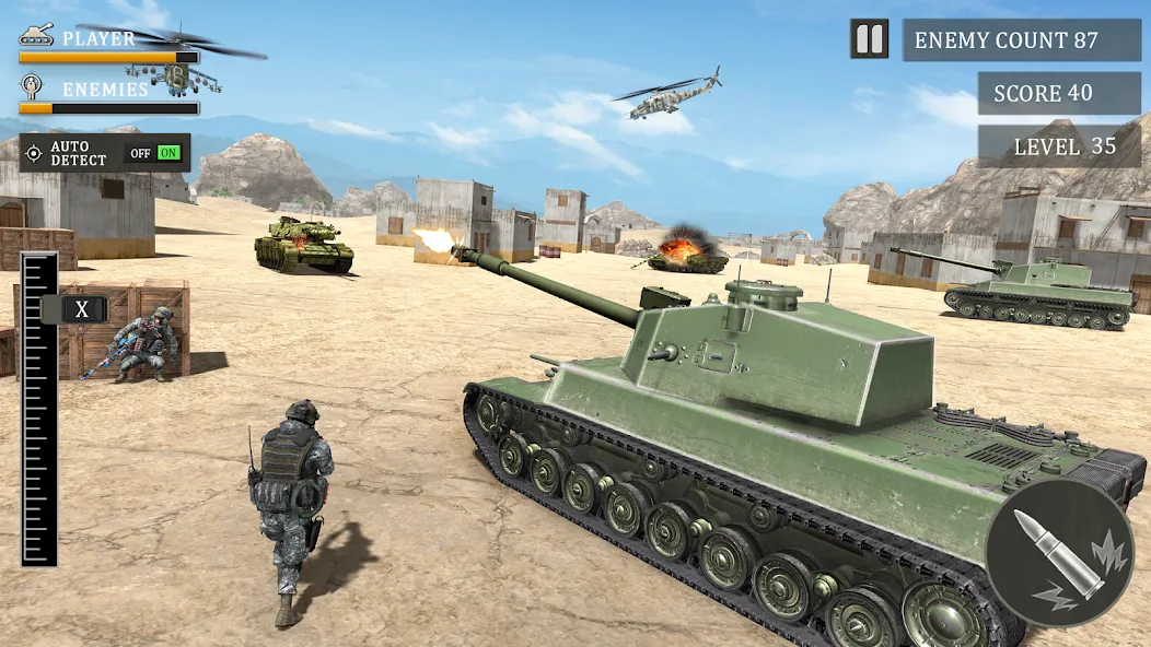 Tank Fury: Battle of Steels  [МОД Menu] Screenshot 5