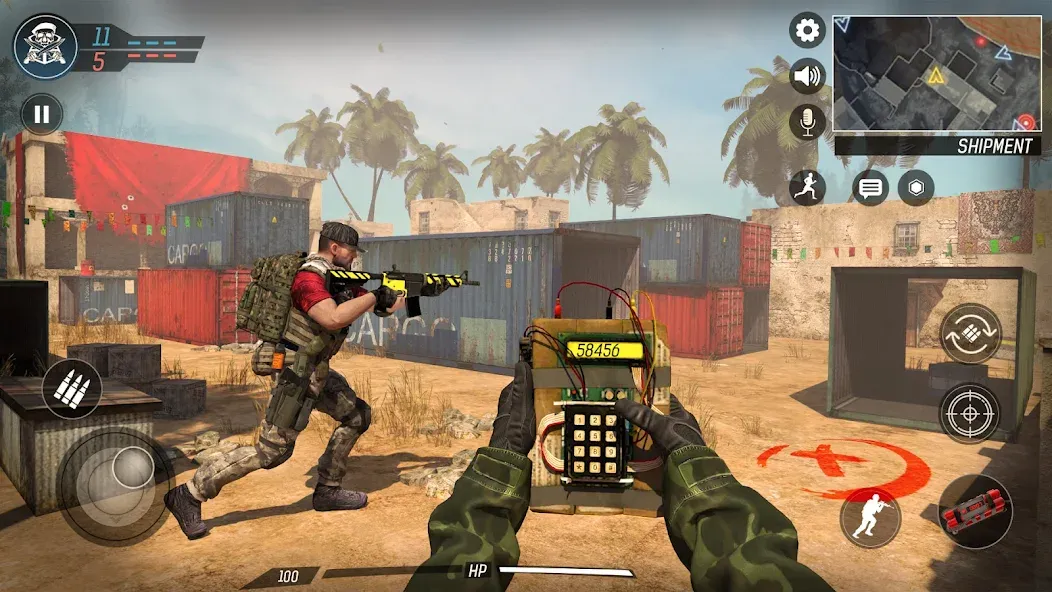 Gun Game: Hero FPS Shooter  [МОД Menu] Screenshot 4