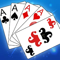 Взломанная Puzzle Poker Joker's Wild  [МОД Mega Pack] - последняя версия apk на Андроид