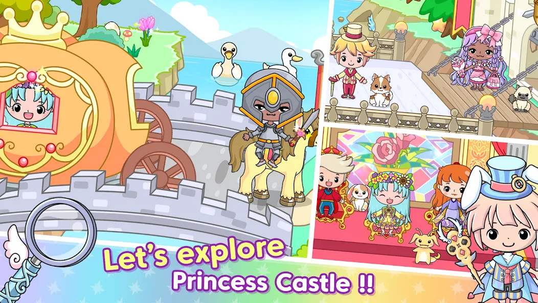 Jibi Land : Princess Castle (Джиби Лэнд)  [МОД Все открыто] Screenshot 1