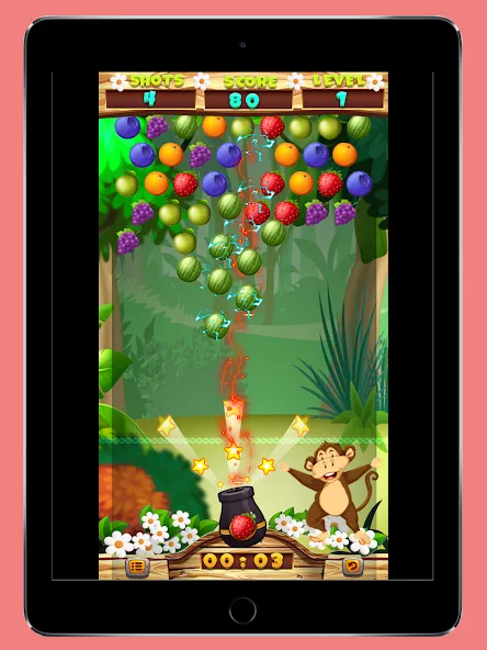 Fruits Shooter Pop (Фрутс Шутер Поп)  [МОД Меню] Screenshot 4