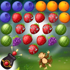 Скачать взлом Fruits Shooter Pop (Фрутс Шутер Поп)  [МОД Меню] - стабильная версия apk на Андроид