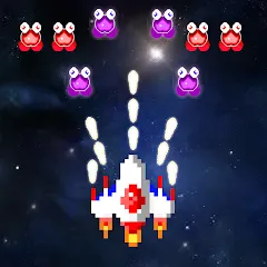 Взлом Galaxiga Retro Arcade Action (Галаксига Ретро Аркейд Экшн)  [МОД Бесконечные монеты] - полная версия apk на Андроид