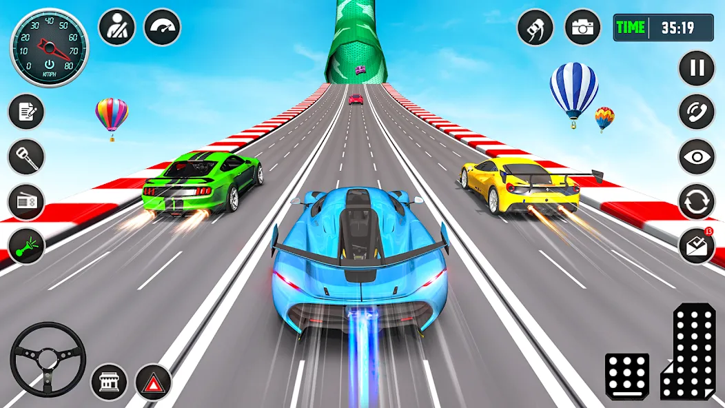 Ramp Car Stunt Racing Game (Крейзи Кар Стантс)  [МОД Menu] Screenshot 5