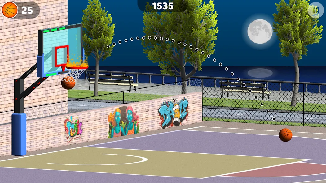 Basketball: Shooting Hoops  [МОД Много денег] Screenshot 5