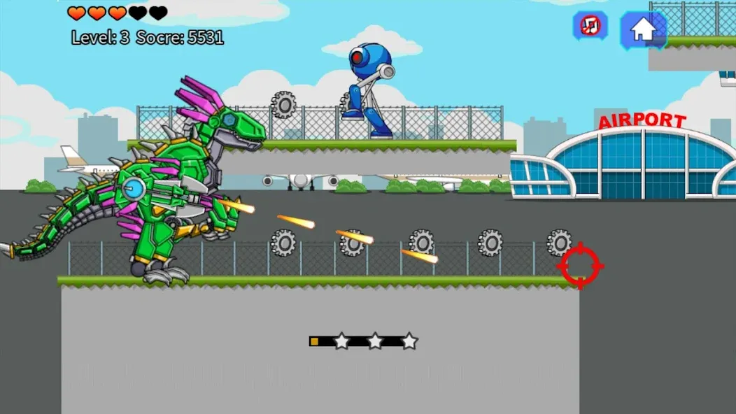 Velociraptor Rex Dino Robot (Велоцираптор Рекс Дино Робот)  [МОД Много монет] Screenshot 2