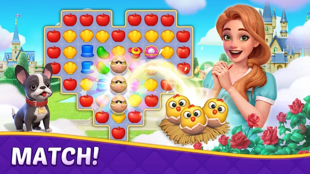 Matching Story - Puzzle Games (Матчинг Стори)  [МОД Mega Pack] Screenshot 4