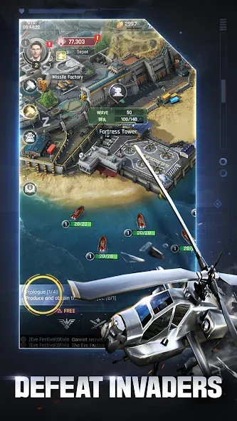 Gunship Battle Total Warfare (Ганшип Батл Общая война)  [МОД Меню] Screenshot 4