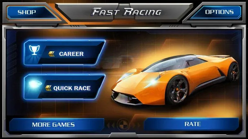 Fast Racing 3D  [МОД Unlocked] Screenshot 5