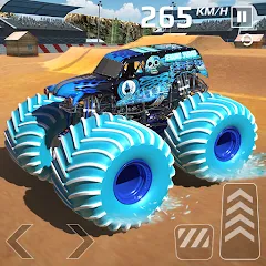 Скачать взломанную Car Games: Monster Truck Stunt (Монстртрак стант)  [МОД Меню] - полная версия apk на Андроид