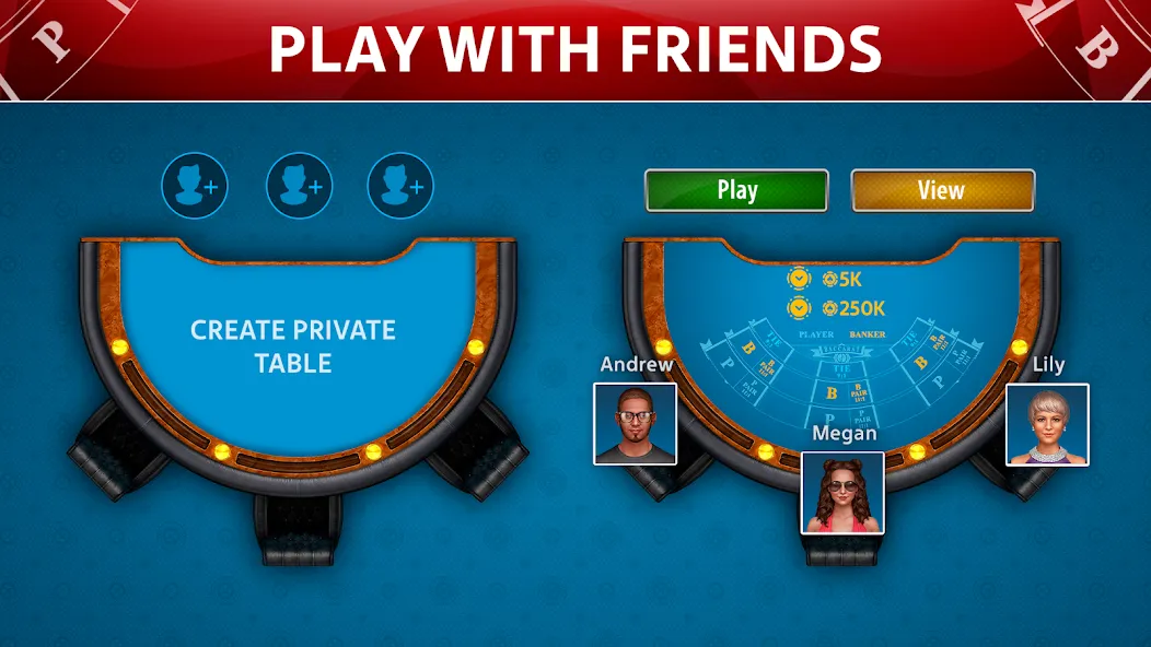 Baccarat Online: Baccarist  [МОД Много денег] Screenshot 4