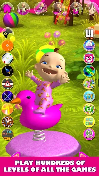 Talking Babsy Baby  [МОД Menu] Screenshot 2