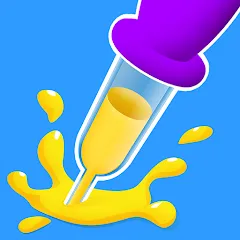 Скачать взлом Paint Dropper: draw puzzle (Пэйнт Дроппер)  [МОД Бесконечные деньги] - стабильная версия apk на Андроид