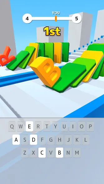 Type Spin: alphabet run game (Тайп Спин)  [МОД Mega Pack] Screenshot 1