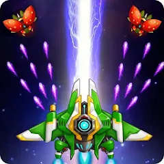 Скачать взломанную Galaxy Attack - space shooting (Гэлакси Атак)  [МОД Много денег] - полная версия apk на Андроид