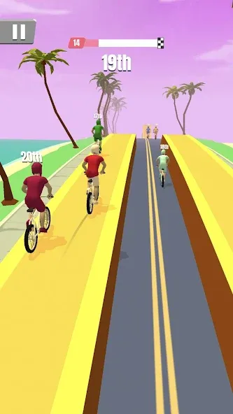 Bike Rush (Байк Раш)  [МОД Много монет] Screenshot 2