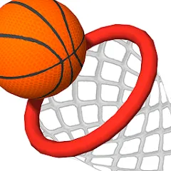 Скачать взломанную Dunk Hoop (Данк Хуп)  [МОД Unlocked] - стабильная версия apk на Андроид