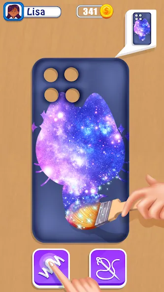 Phone Case DIY Mobile Games  [МОД Unlocked] Screenshot 2