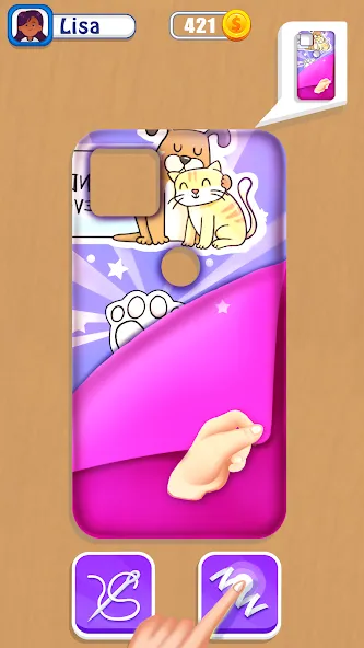 Phone Case DIY Mobile Games  [МОД Unlocked] Screenshot 3