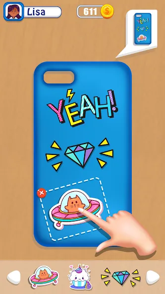 Phone Case DIY Mobile Games  [МОД Unlocked] Screenshot 4