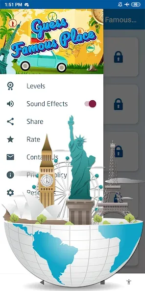 Guess the famous place  [МОД Много денег] Screenshot 5