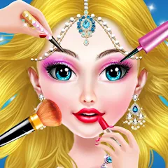 Взлом Doll Makeover - Fashion Queen (Игры по макияжу для девочек)  [МОД Все открыто] - полная версия apk на Андроид