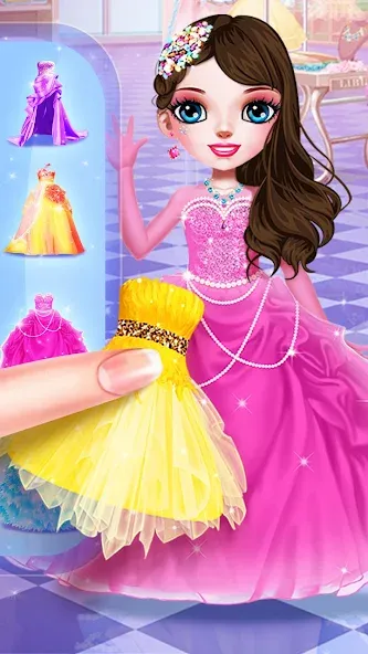 Princess Makeup Salon  [МОД Много монет] Screenshot 3