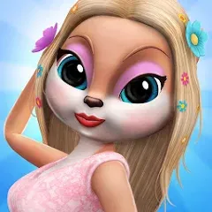 Взломанная Talking Cat Kimmy Superstar  [МОД Mega Pack] - стабильная версия apk на Андроид