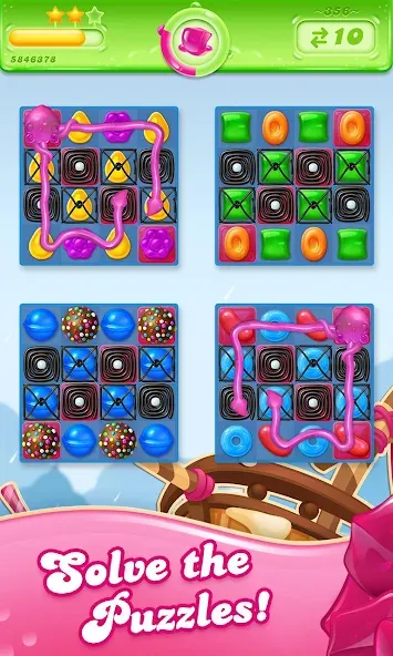 Candy Crush Jelly Saga (Кенди Краш Джелли Сага)  [МОД Меню] Screenshot 4