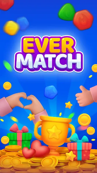 EverMatch 3 Game (ЭверМатч 3 Игра)  [МОД Много монет] Screenshot 1