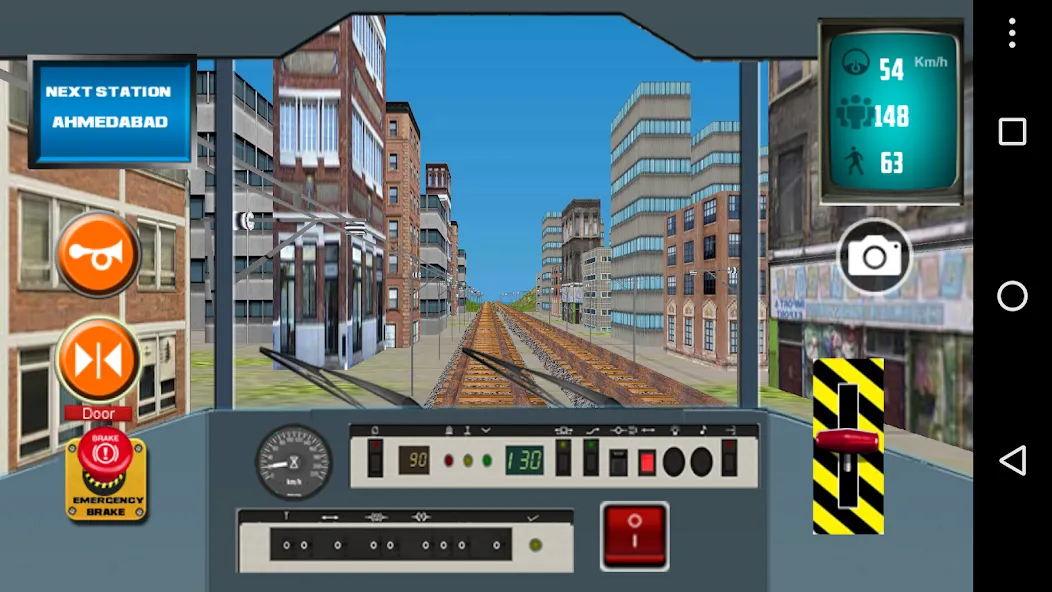 Metro Train Simulator 2023 (Метро Симулятор Поезда 2023)  [МОД Бесконечные деньги] Screenshot 1