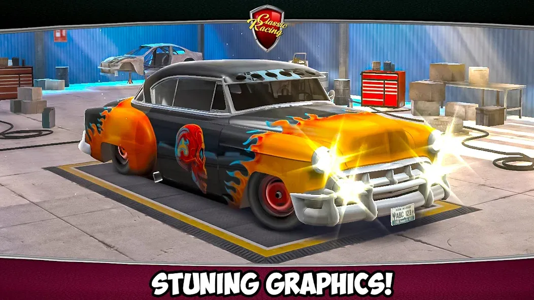 Classic Drag Racing Car Game (Классическая игра на гонках драгрейсинга)  [МОД Unlocked] Screenshot 2