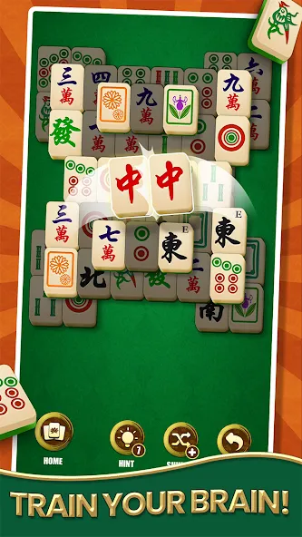 Mahjong Solitaire - Master (Маджонг Солитер)  [МОД Много денег] Screenshot 1