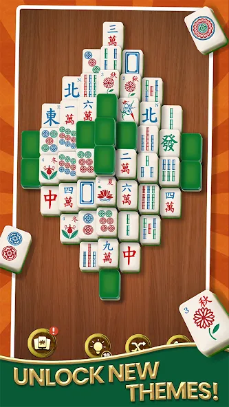 Mahjong Solitaire - Master (Маджонг Солитер)  [МОД Много денег] Screenshot 3