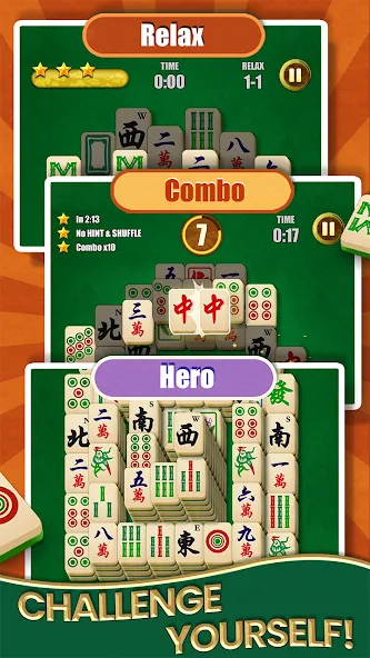 Mahjong Solitaire - Master (Маджонг Солитер)  [МОД Много денег] Screenshot 4