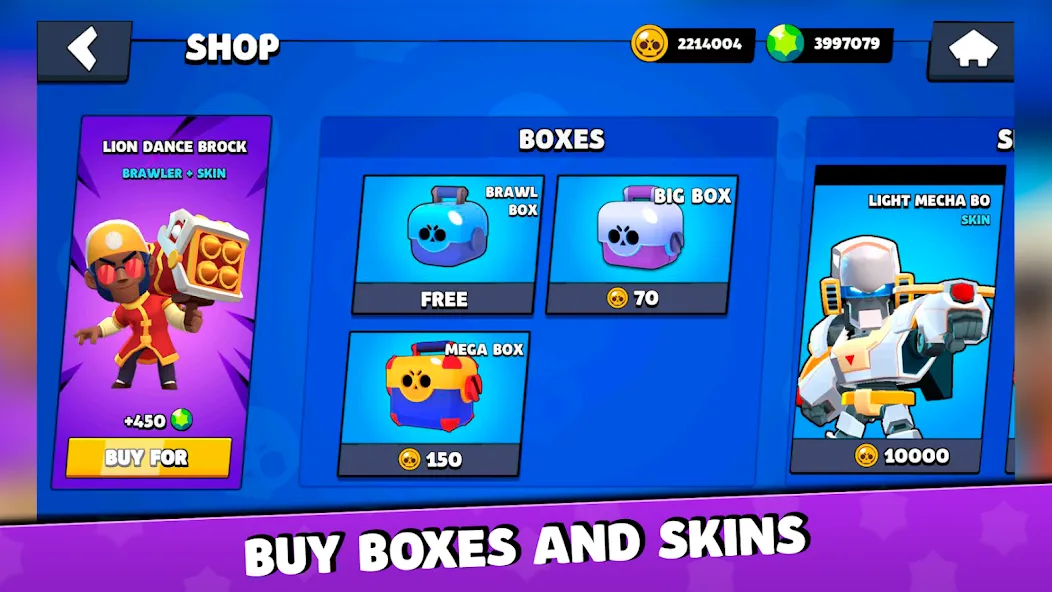 Box Simulator for Brawl Stars  [МОД Menu] Screenshot 2