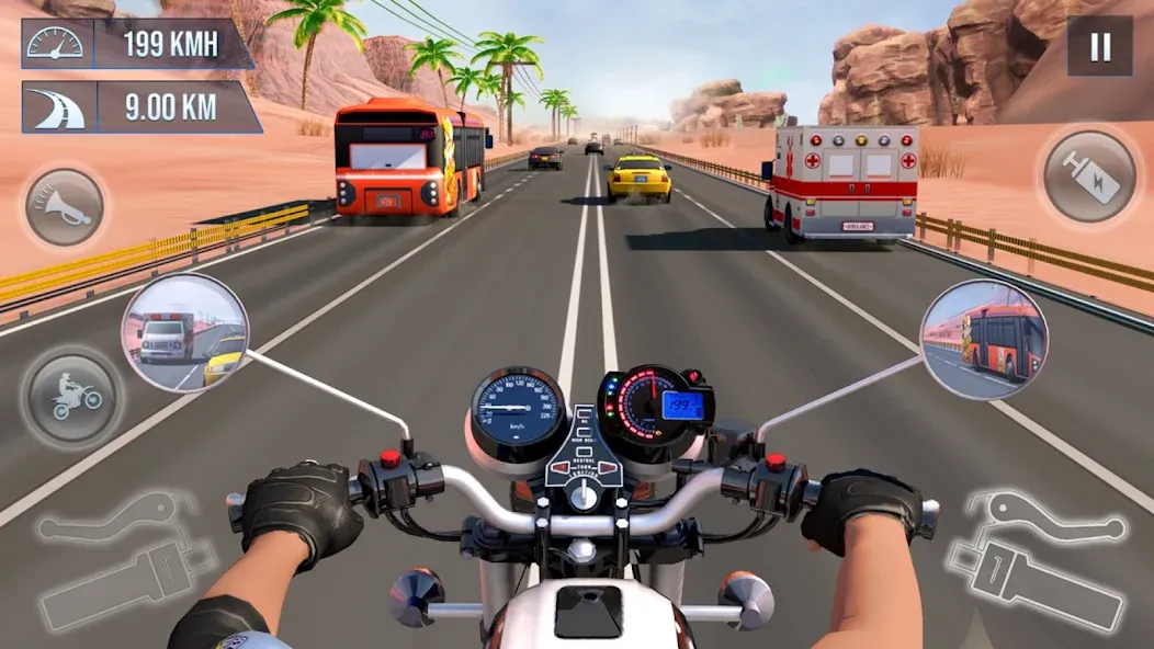 Moto World Tour: Bike Racing  [МОД Много денег] Screenshot 1