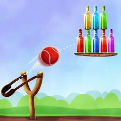 Скачать взломанную Bottle Shooting Game 2  [МОД Меню] - полная версия apk на Андроид