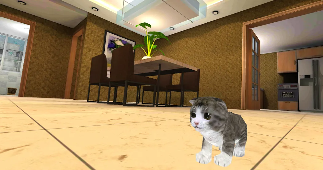 Kitten Cat Simulator 3D Craft  [МОД Unlimited Money] Screenshot 2