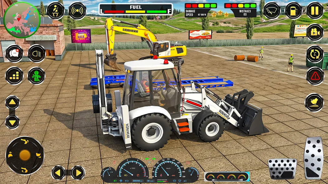 Real JCB Construction Games 3D  [МОД Unlimited Money] Screenshot 1