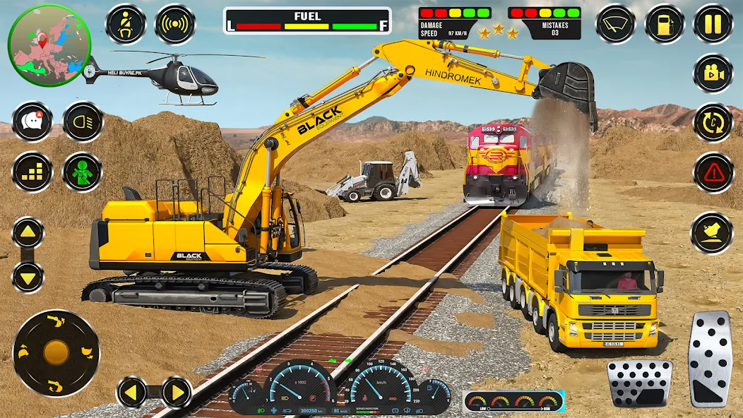 Real JCB Construction Games 3D  [МОД Unlimited Money] Screenshot 2