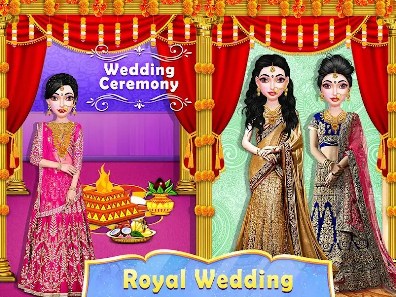 Wedding Fashion Indian 2024 (Стилист моды индийской свадьбы)  [МОД Unlocked] Screenshot 2