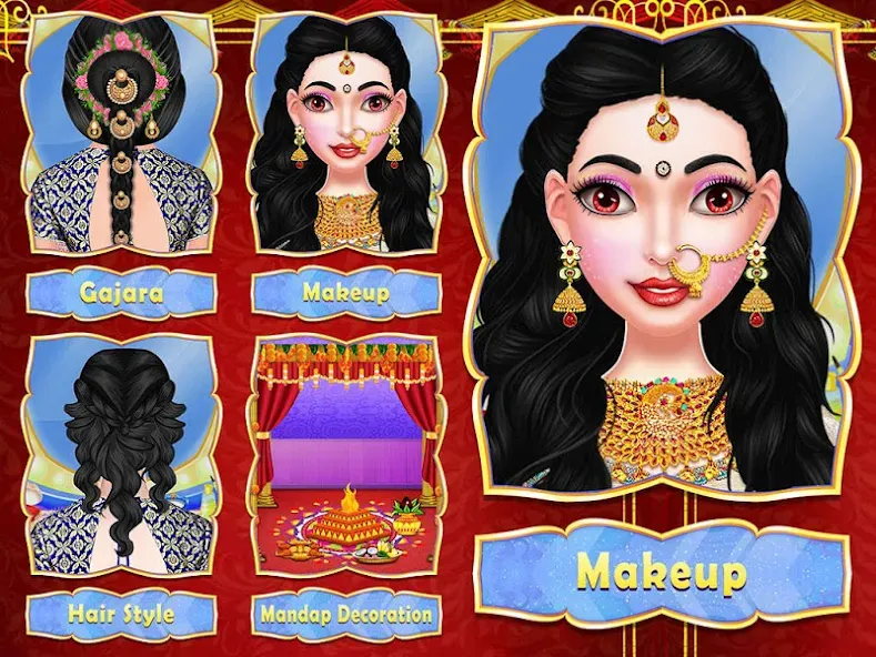 Wedding Fashion Indian 2024 (Стилист моды индийской свадьбы)  [МОД Unlocked] Screenshot 5