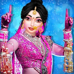 Взломанная Wedding Fashion Indian 2024 (Стилист моды индийской свадьбы)  [МОД Unlocked] - полная версия apk на Андроид