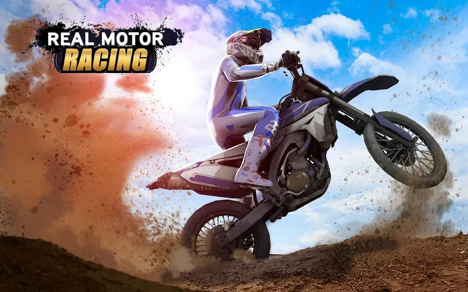 Real Motor Rider - Bike Racing  [МОД Бесконечные монеты] Screenshot 1