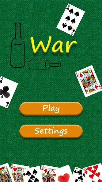 War - card game  [МОД Mega Pack] Screenshot 1