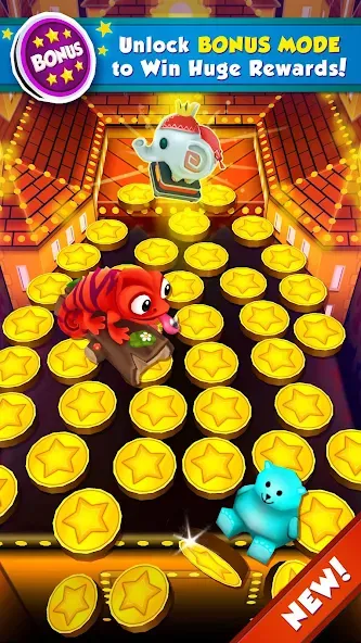 Coin Dozer - Carnival Prizes (Коин Дозер)  [МОД Много монет] Screenshot 3